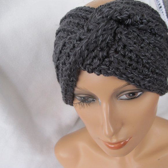 Must Bundle - Handmade Reflective Winter Twisted Earwarmer Headband - Picture 8 of 8